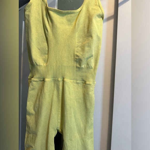 NWOT RARE SOLD OUT COLOR Free People Movement Good Karma Onesie-Pineapple Punch - Picture 10 of 15